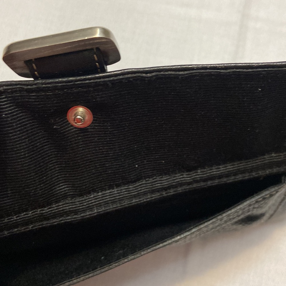 Ann Taylor Wristlet Clutch Wallet, ID&Multiple Card Slots,Zippered Compartments - Picture 2 of 11